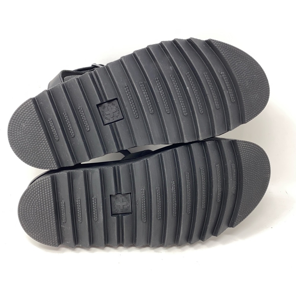 Dr Martens NWOT Black Blaire Hyrdro Leather Platform Strap Sandals. - Picture 11 of 14